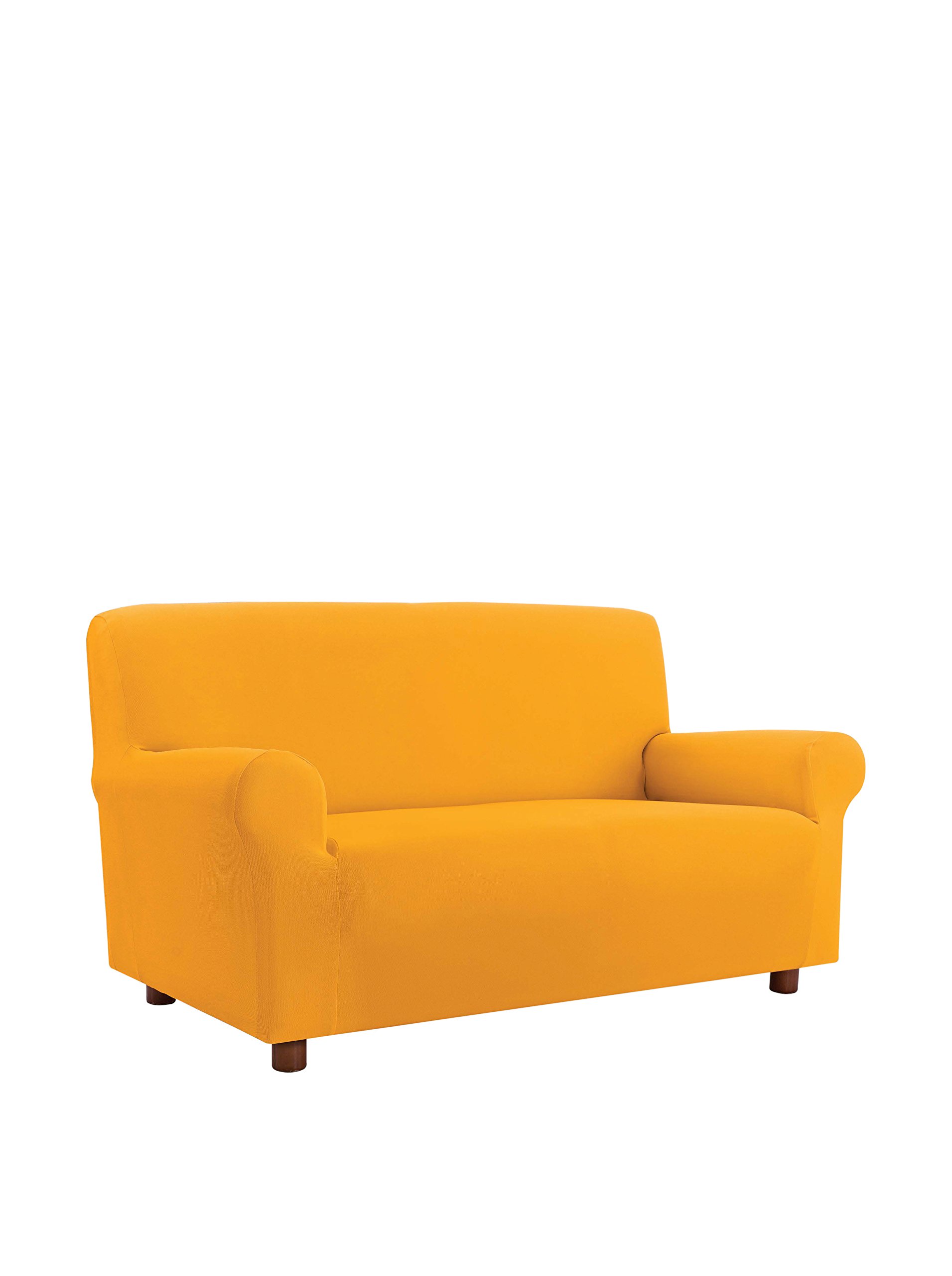 Più Bello bielastic Sofa Cover Yellow, 4 Places