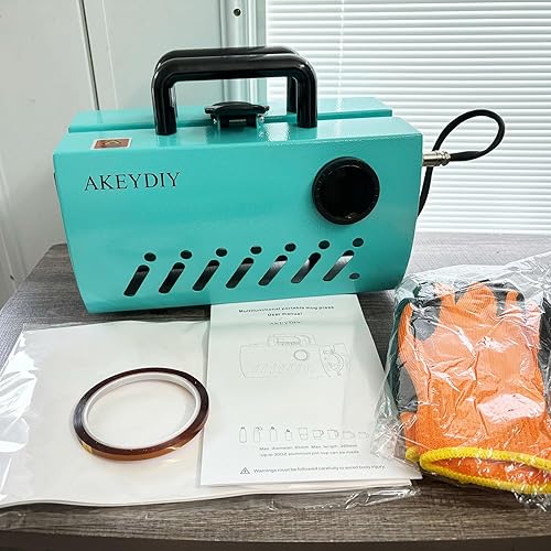 Miniatura 2 de AKEYDIY Prensa de calor para vasos de 10 a 30 onzas, máquina de prensa de tazas de tazas, vaso recto delgado de transferencia de calor por