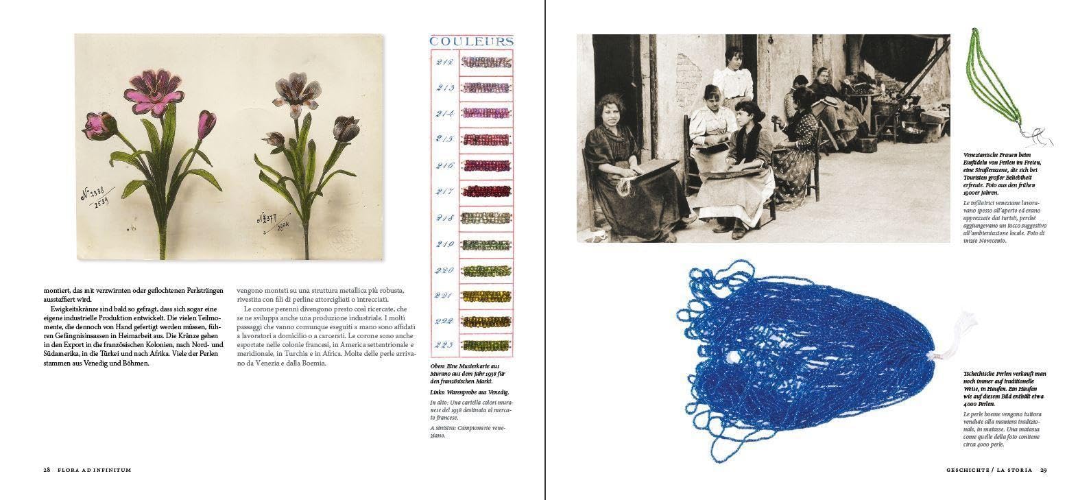 Flora Ad Infinitum: Blühende Perlenkunst in Venedig Und Der Welt; Fiori Di Perline a Venezia E Nel Mondo