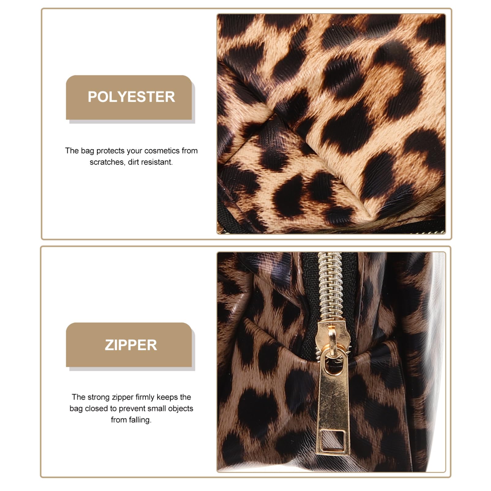 Healeved 4piezas Bolsa De Cosméticos De Gran Capacidad De Neceser De Portátil para Maquillaje y Artículos De Aseo Negro