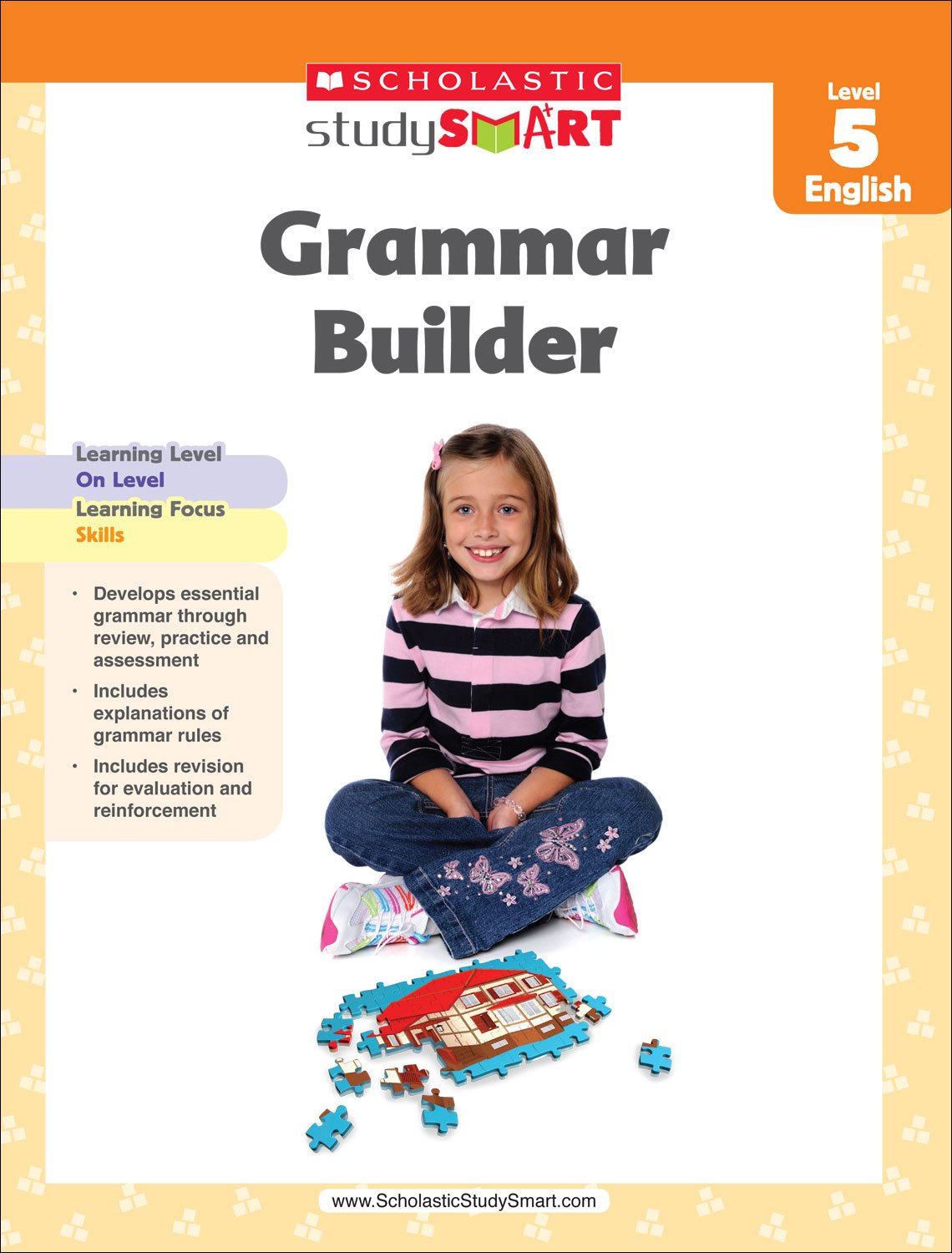 Scholastic Study Smart Grammar Builder Grade 5 Paperback – Big Book, 1 October 2013