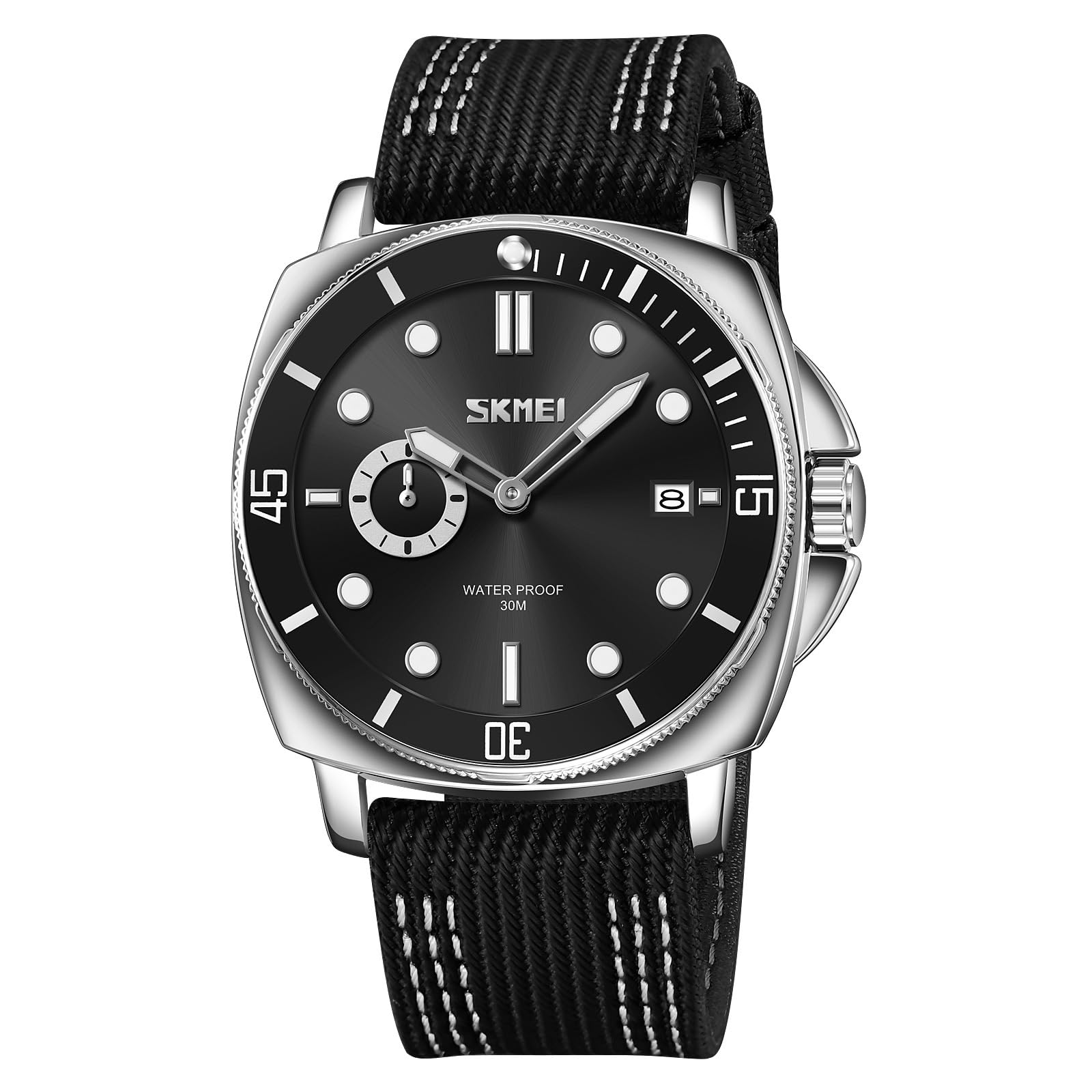 findtime Uhren Herren Uhr Herren Mens Watches Herrenuhren Armbanduhren Herren Analog Männer Uhren Nylon Armband