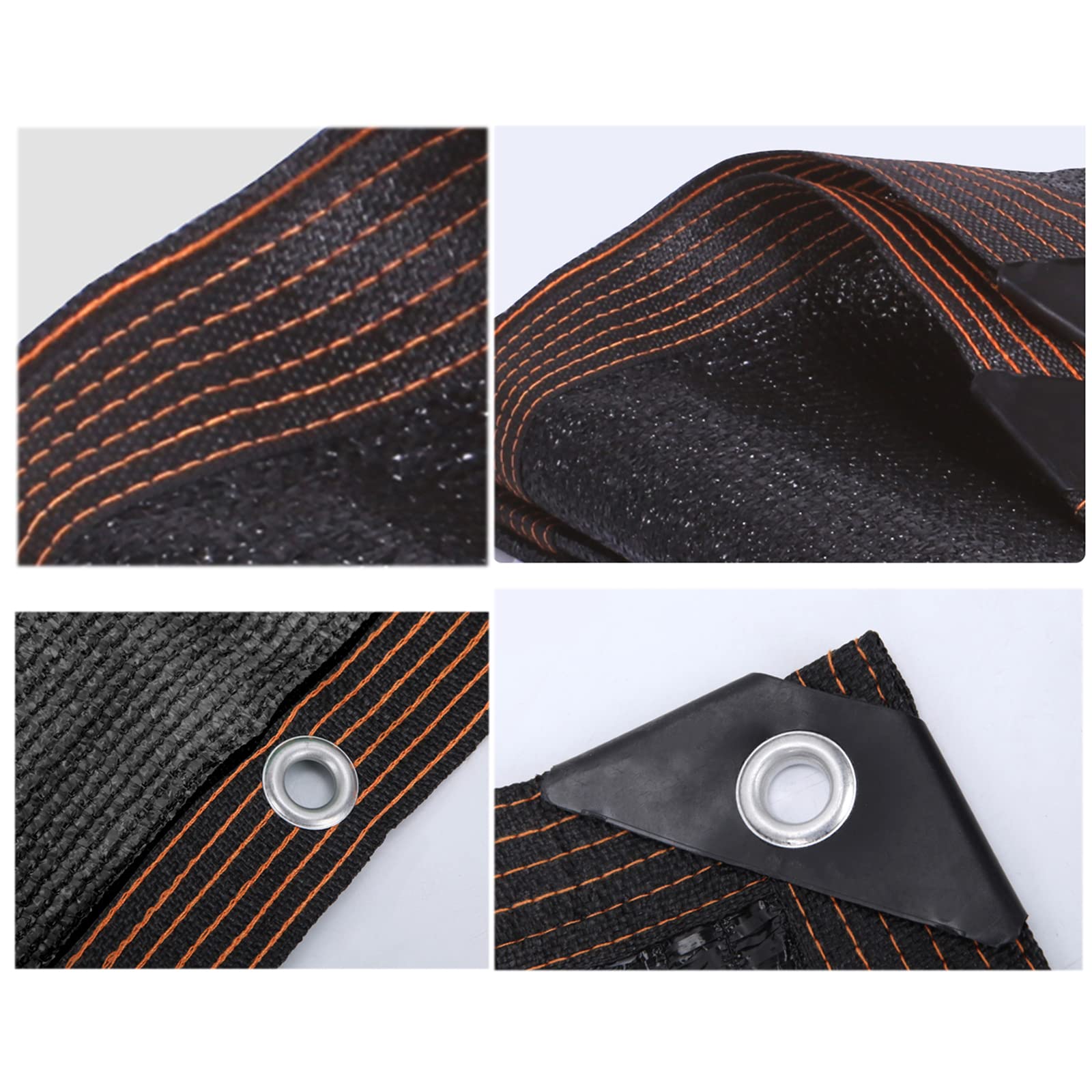 Filet D'Ombrage Voiles pour Patio Protection Solaire à Résistante Voile Ombrage Ajourée Filet Protection Solaire Abat Jour Maille Résistante pour Plantes (4x6m(13.12x19.69ft))