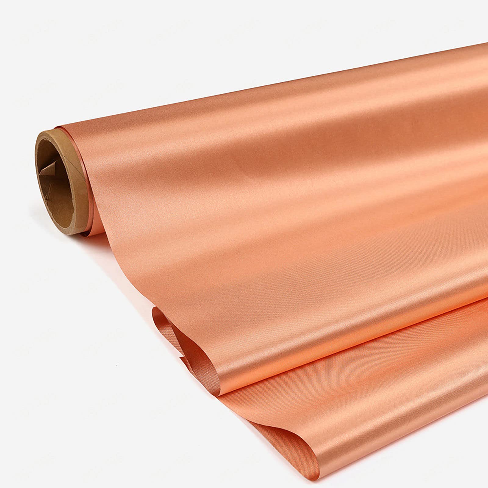 Faraday Fabric-EMI RF Shielding Fabric RFID Shielding Fabric EMF Protection Blocking EMI Shielding Conductive Material Micro-Wave Oven,Router Blocks Curtains,gold-1m