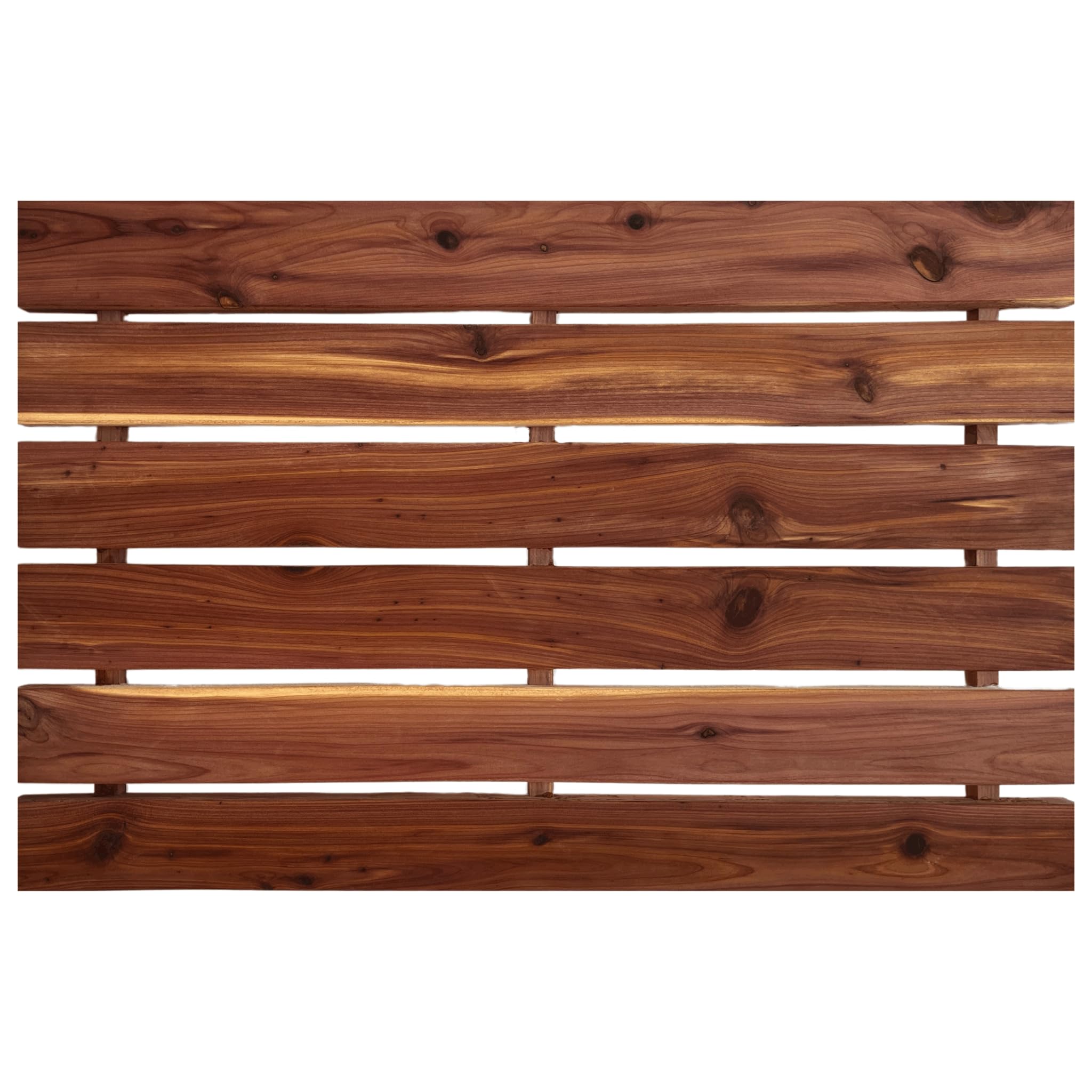 Luxury Cedar Bath Mat – Root Vida Handcrafted, Sustainable Wood | Aromatic, Spa-Quality, Earth-Friendly Design 22x14