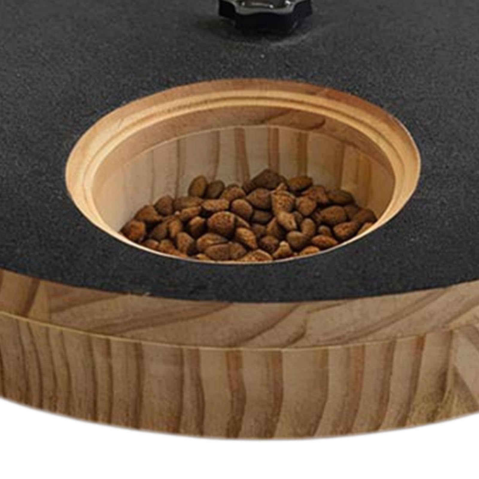 Genérico Tablero de Rascado para Perros Juguete Giratorio de Madera con | Tablero de Rascado Ajustable para el Cuidado de Patas para Cuidado, Corte, Limado y Pulido de
