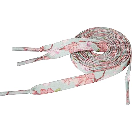 Floral Lace Shoelaces for a Vibrant, Stylish Look