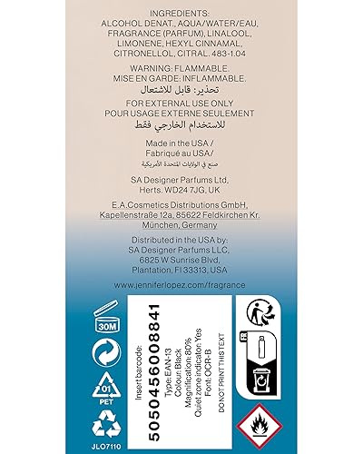 Vista 19 de Jennifer Lopez JLove Body Mist, 8.1 fl oz (8fl oz)