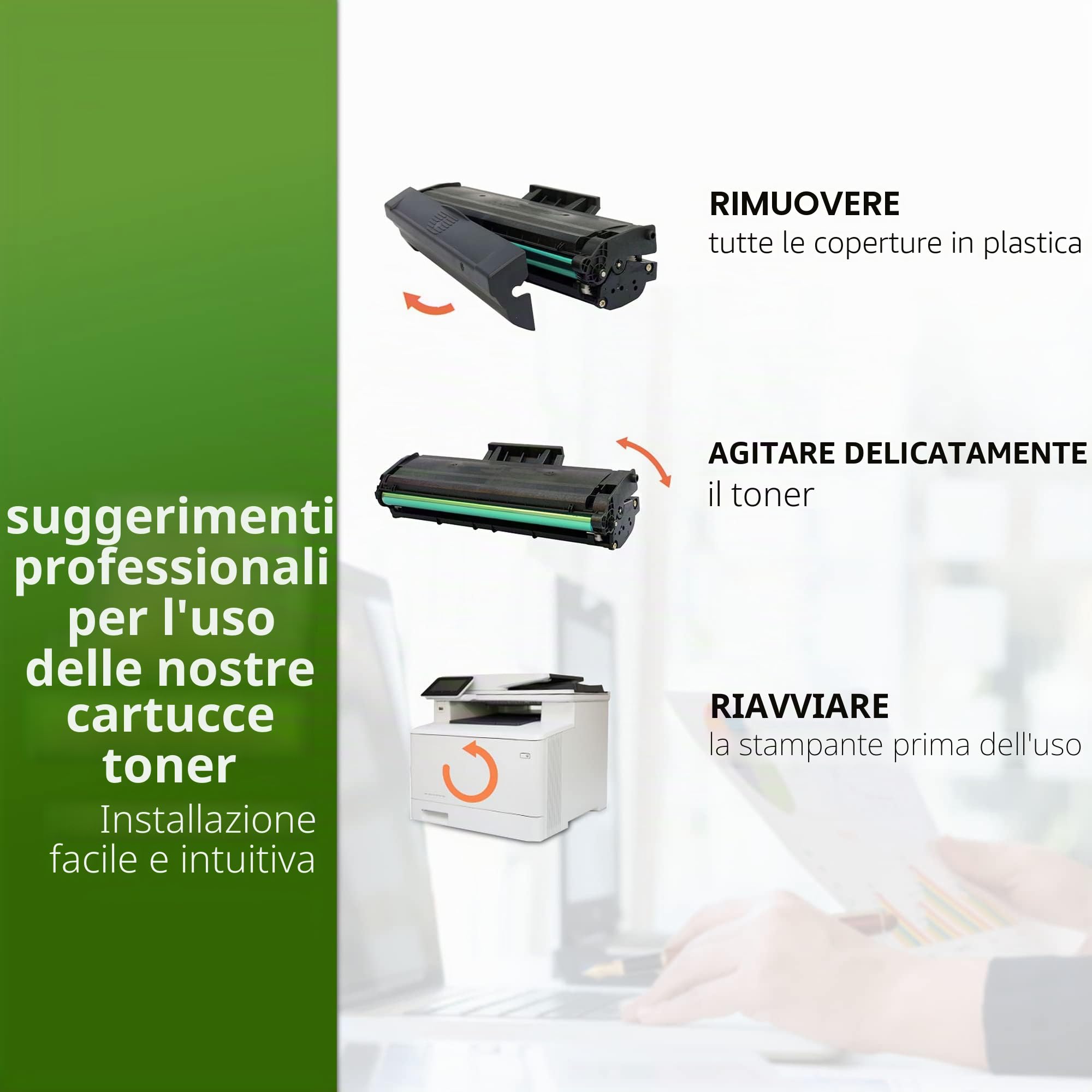 Printing Pleasure MLT/ELS D101S D101S Compatibile Samsung MLT-D101S / ELS-D101S Cartucce di Toner per ML2160 SCX3400 SF760 SCX3405 ML2162 SF760P ML2165 SCX3405FW ML2161 SCX3401 ML2168 3 Nero