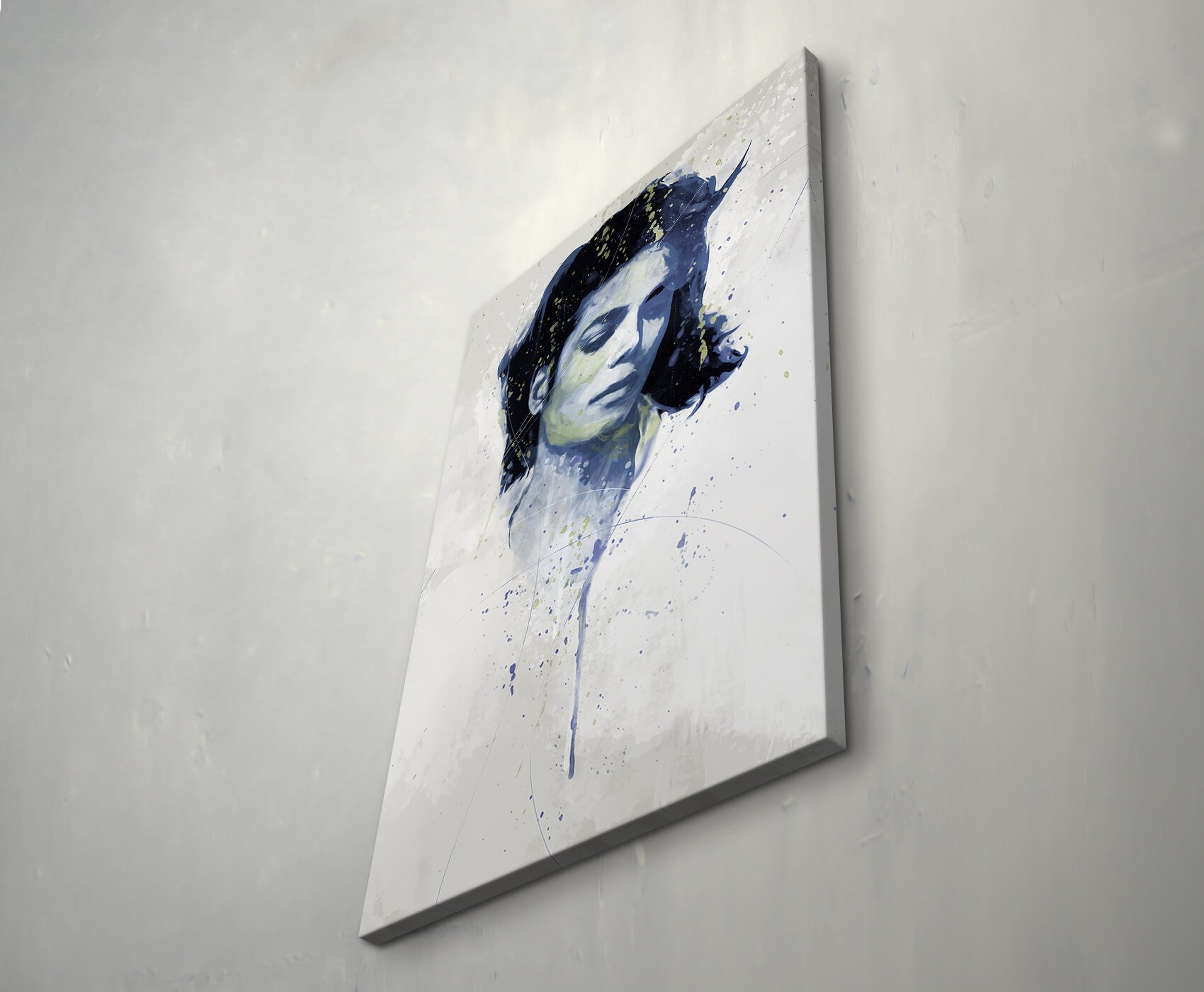 Paul Sinus Art Michael Jackson V 90 x 60 cm sur toile tendue prête à accrocher