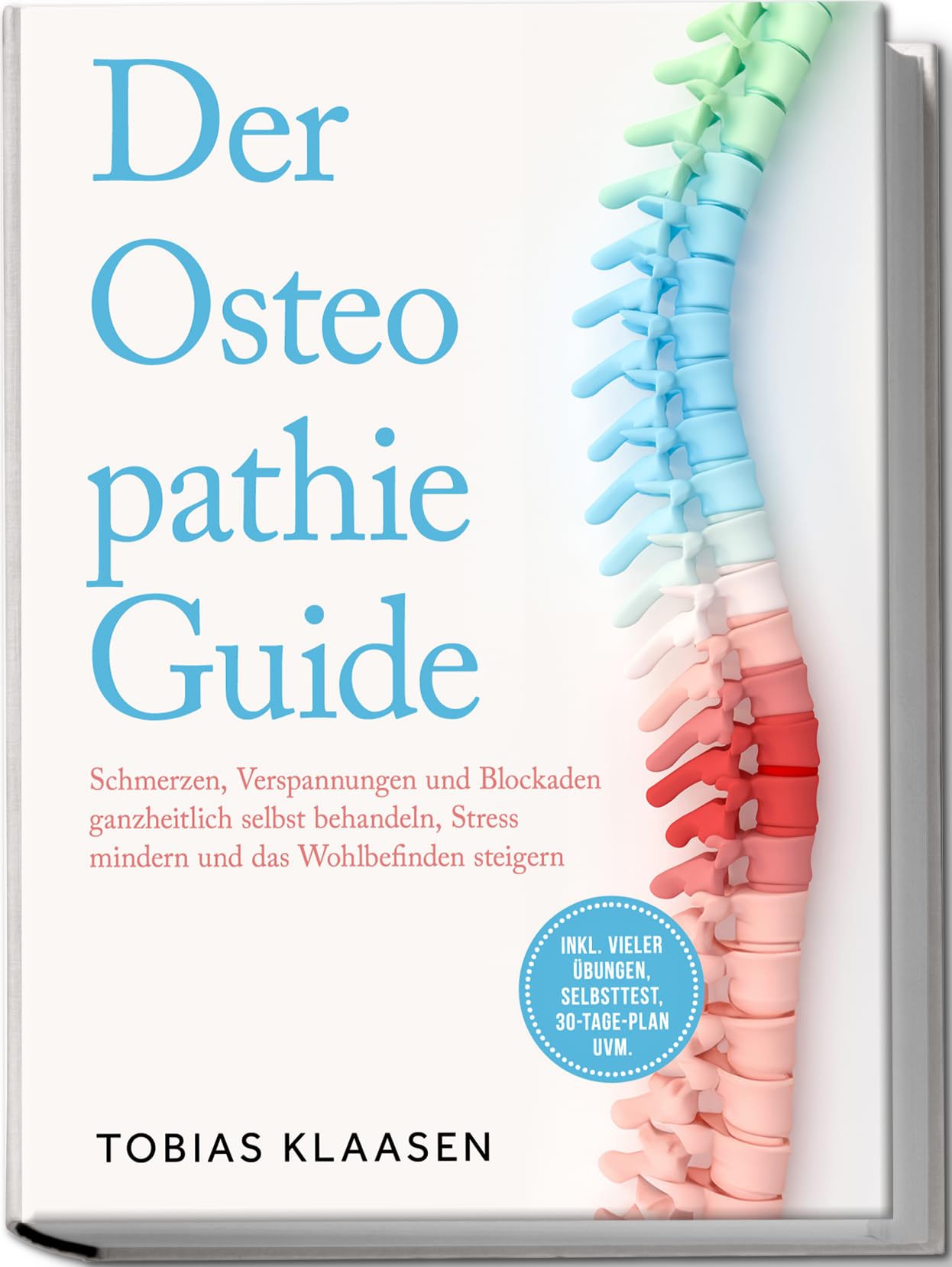 Der Osteopathie Guide: Schmerzen, Verspannungen und Blockaden ganzheitlich selbst behandeln, Stress mindern und das Wohlbefinden steigern - inkl. vieler Übungen, Selbsttest, 30-Tage-Plan uvm.