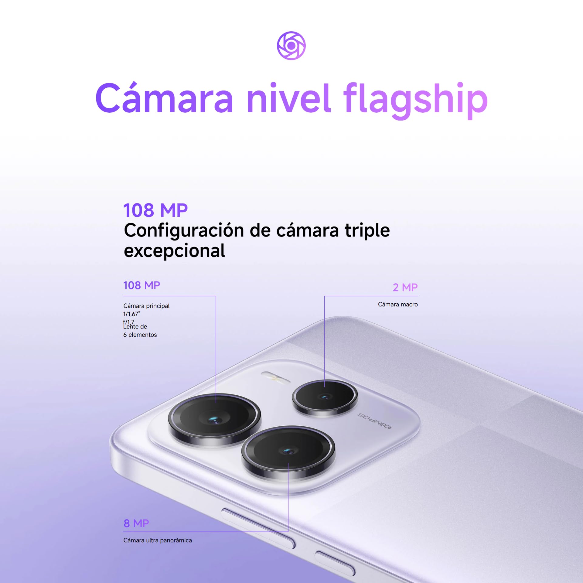 XIAOMI REDMI Note 14 5G Smartphone de 8+256GB Verde Batería de 5110mAh | Pantalla de 6.67" AMOLED FHD+ 120Hz, MediaTek Dimensity 7025-Ultra, cámara de 108MP