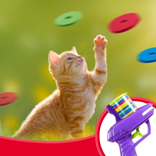 Vista 38 de Sumind Lanzador de discos de espuma de 2 piezas con cremallera Shooter Disparador de discos (naranja, verde)