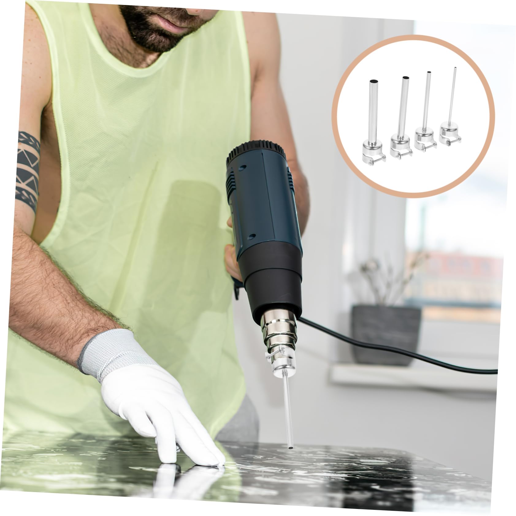 Zerodeko 2 Set Ugelli Per Saldatura Ad Nozzles Per Stazione Saldatura E Pratici Per Diverse Applicazioni 4 Pezzi*2