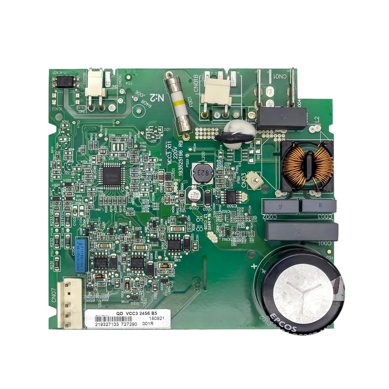 Jweinenl One Color Refrigerator Board ，Compatible For Haier， Eecon-Qd Vcc3 2456 B5 193525196 Fridge Pcb Replacement 0193525078 Motherboard Freezer ,Pcb