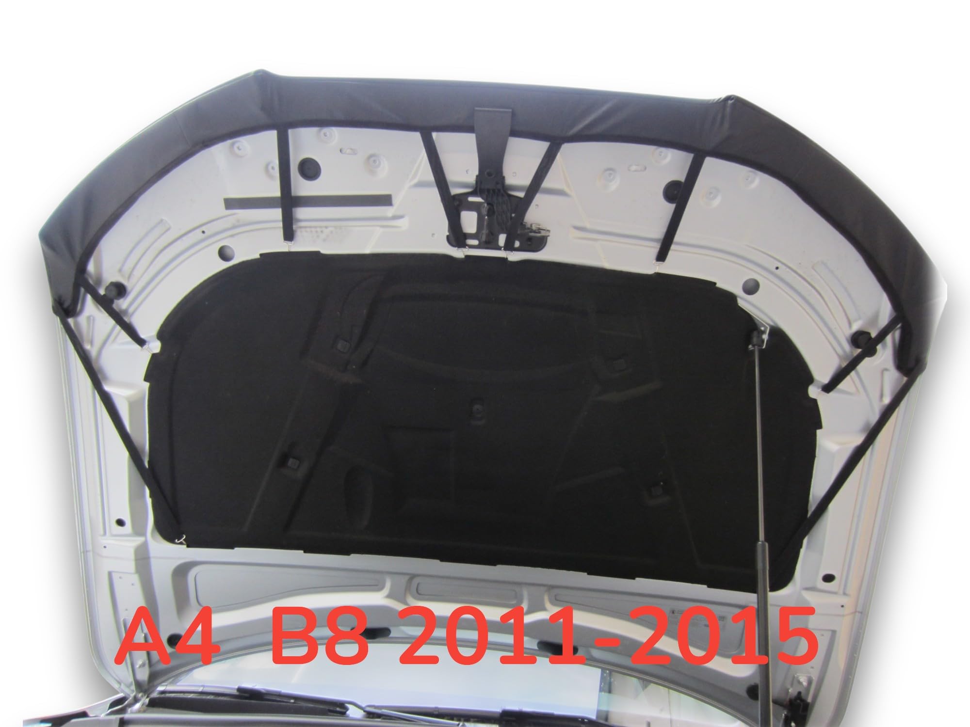 AB-00030 Auto-BRA kompatibel mit Audi A4 B8 Bj. 2011-2015 Haubenbra Steinschlagschutz Tuning Bonnet Bra
