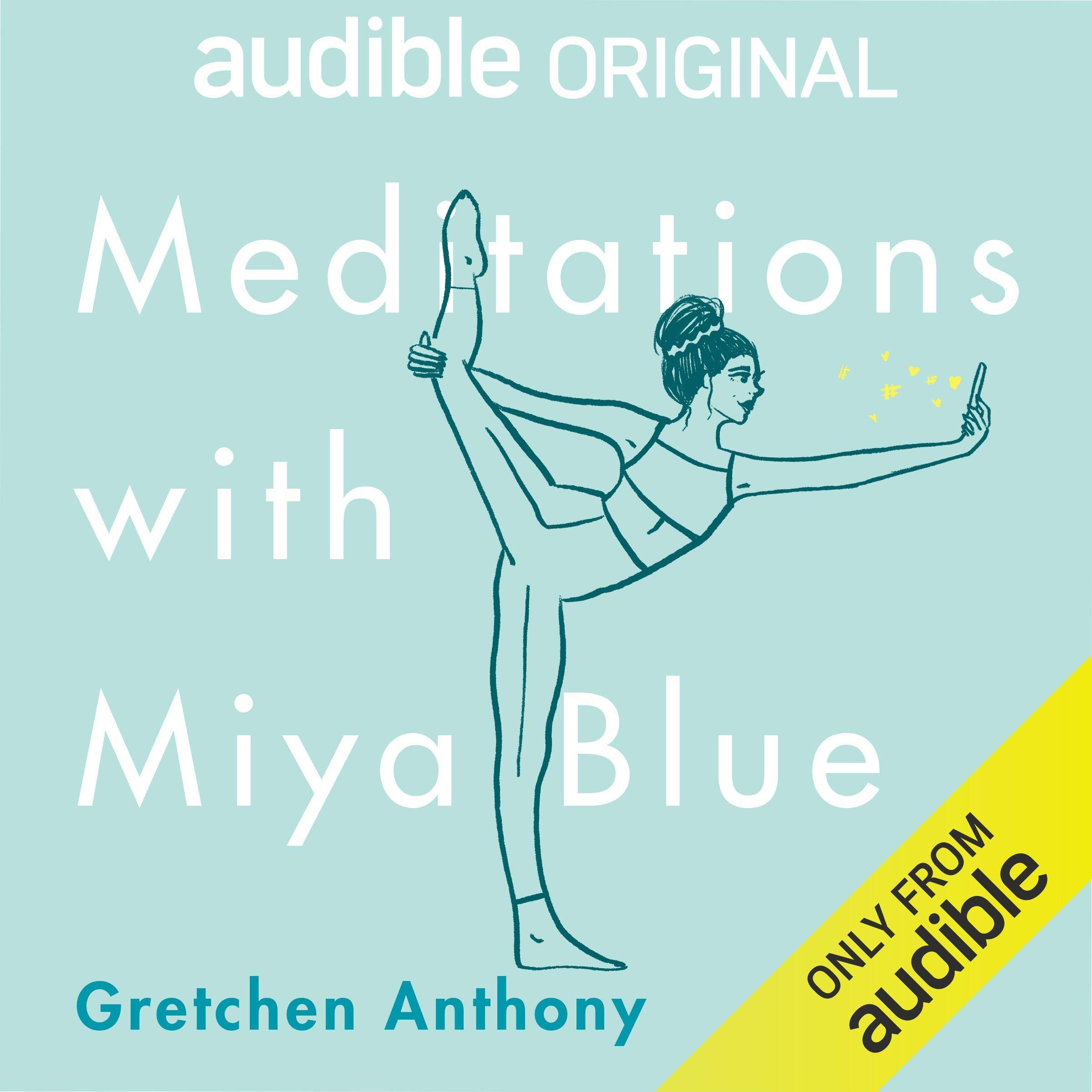 Cover art for Meditations with Miya Blue