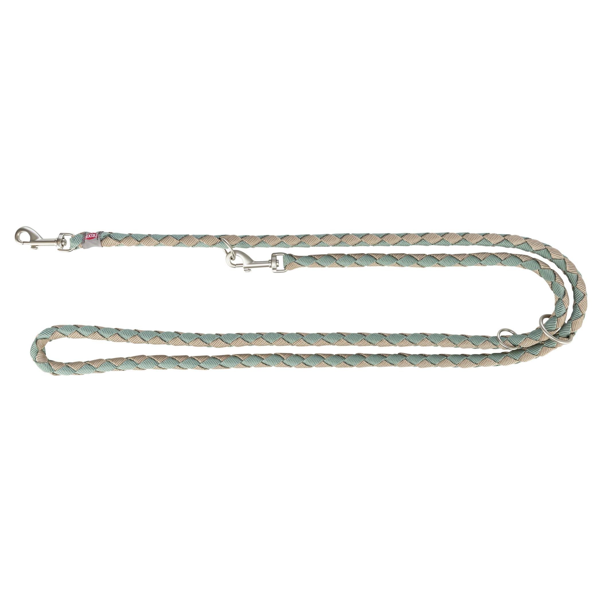 TRIXIE Ramal Cavo, L–XL, 2,00 m/ø 18 mm, Salvia/Arena