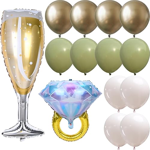 Miniatura 13 de Globos de Doble Relleno Blanco Perla y Rosa, 50 piezas Globos de Látex de Doble Relleno Blanco Arena Perla Rosa Retro Polvoriento para Mujeres y