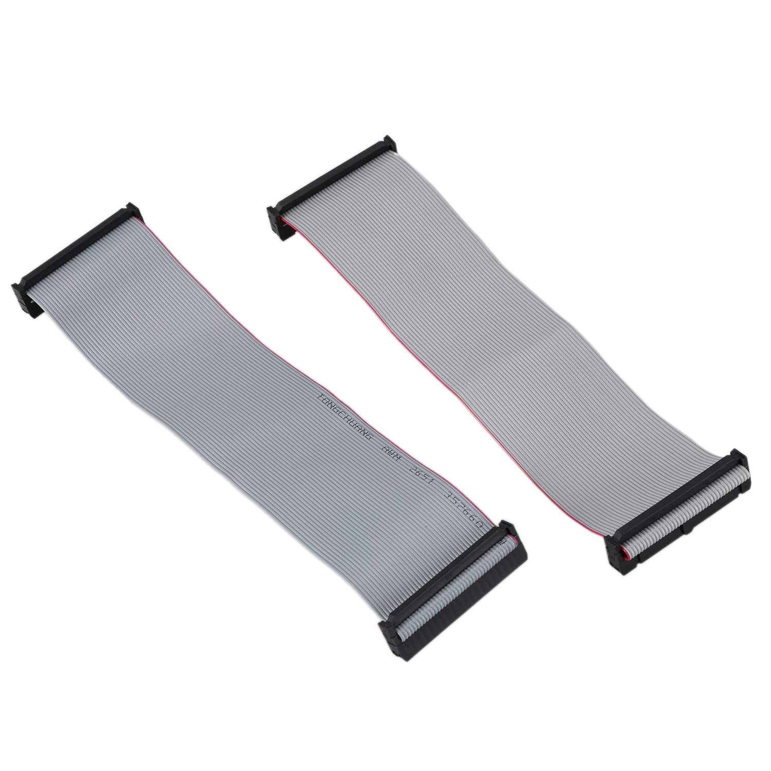 2pcs A Nastro Piatto PATA IDE Da 40 Pin Femmina A Femmina Da 2,54 Mm 20 Cm