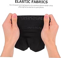 Vista 8 de DOITOOL Soporte de teléfono para piernas para deportes, bolsa elástica para pantorrilla, material suave y cinta de gancho y bucle para entrenamiento