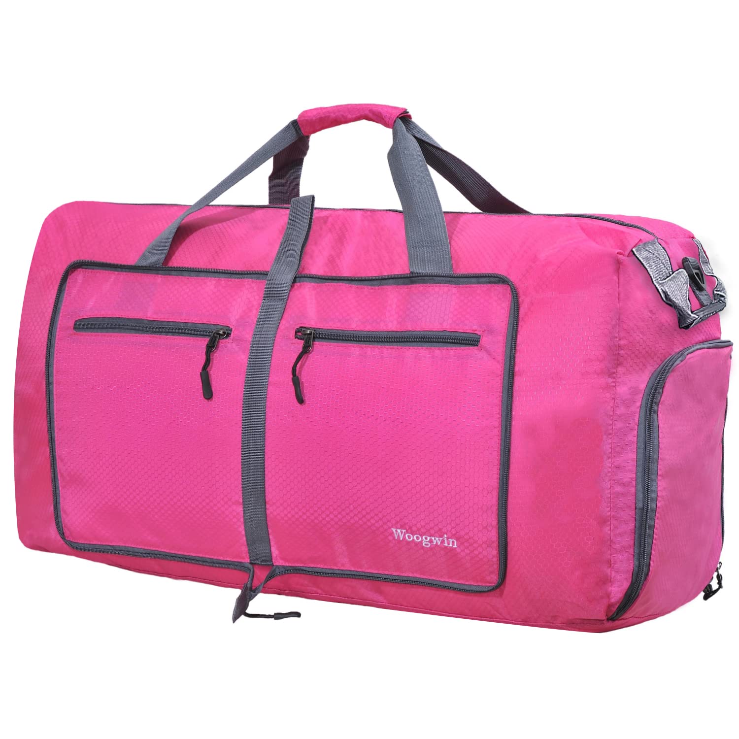 Woogwin Travel Duffel Bag Large Foldable Waterproof Overnight Bag for Beach Swim Bags Pool Sports Gym, 100L Rose, Big Size, Large Duffle Bags — image 1