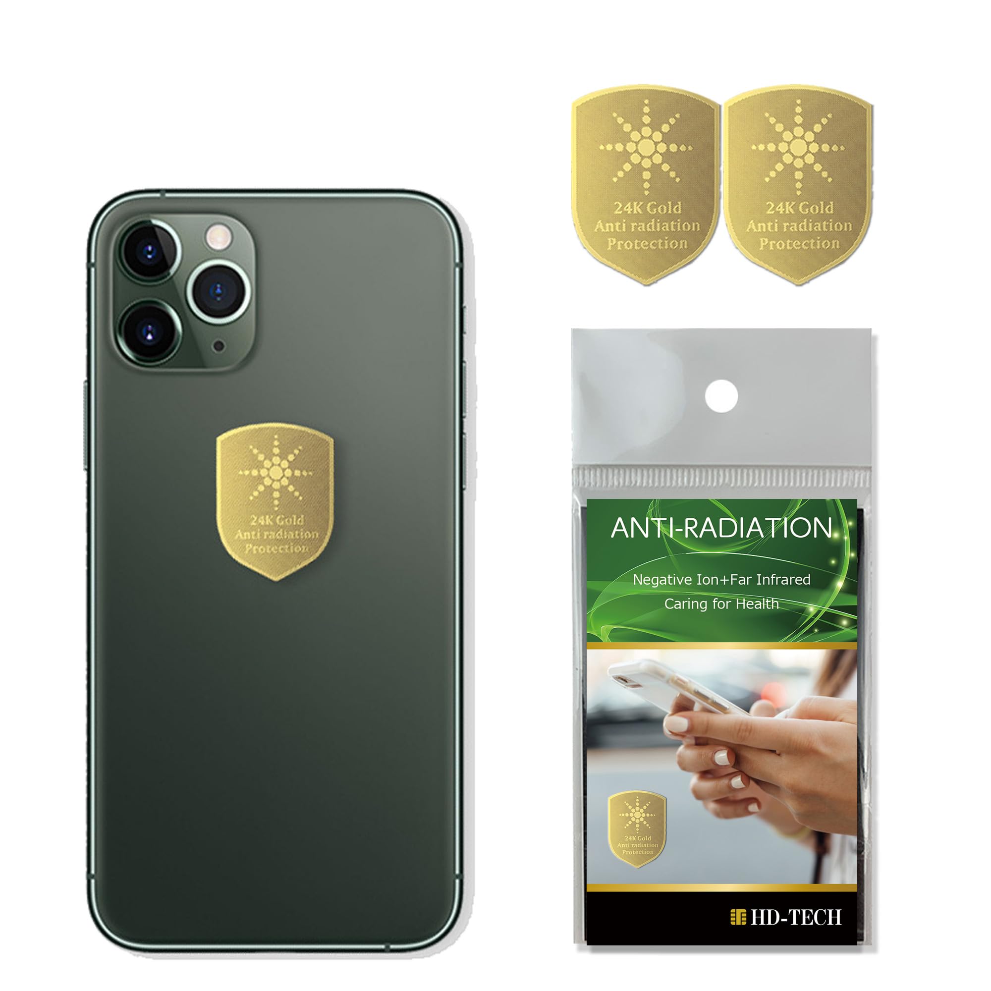 Amazon | HD-TECH 電磁波カット 5G対応 遮断 電磁波防止シール
