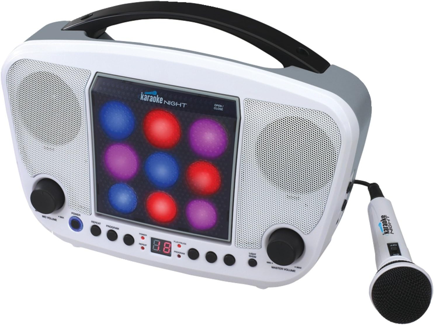 Karaoke Night KN103 CD Sing-A-Long Karaoke With LED Light Show