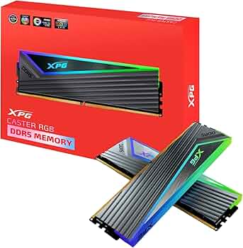 XPG CASTER RGB DDR5 6000Mhz 16GB×2 CASTER DDR5 DRAM MODULE | XPG