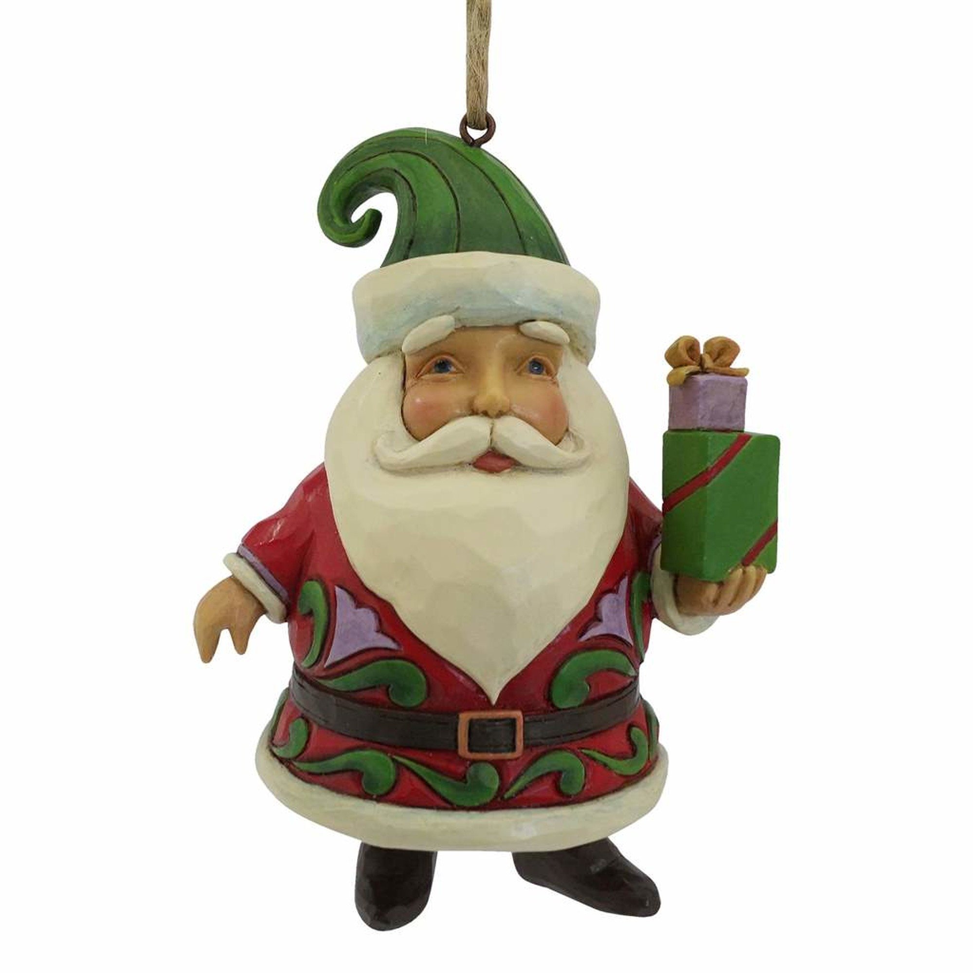 Père Noël Jim Shore ornement de sapin traditionnel pour réchauffer votre salon