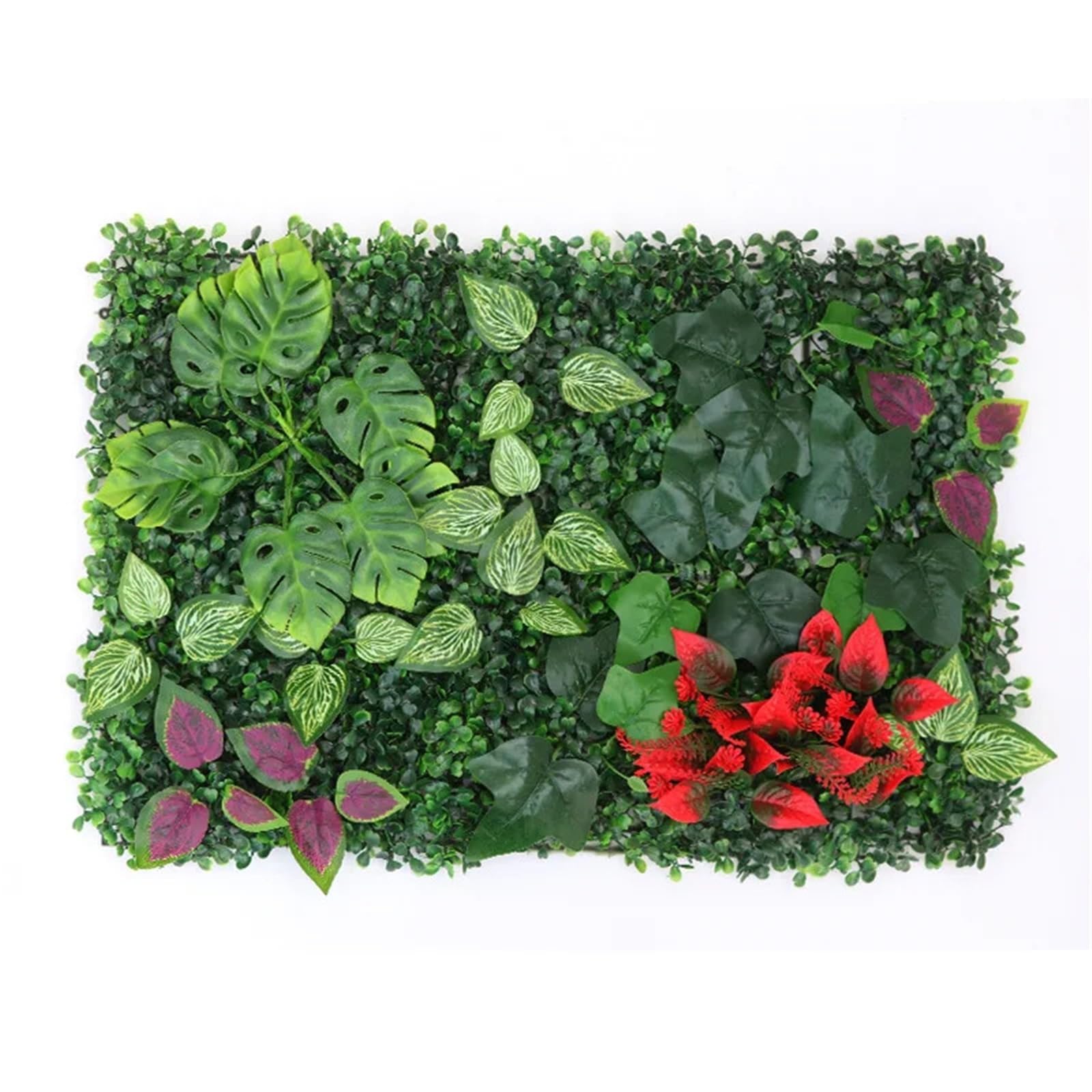 40x60cm Sztuczna Roślina Ściana Panel Z Trawy Plastikowy Ogród(3)