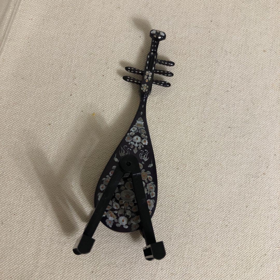 Amazon.co.jp: 正倉院宝物 五絃琵琶フィギュア ミニチュア : おもちゃ