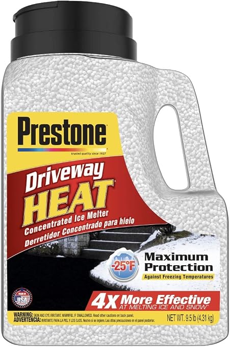 Review Prestone Ice Melter Jug Melts To – 25 Degrees F 9.5 Lbs. Review Prestone Ice Melter Jug Melts To – 25 Degrees F 9.5 Lbs.