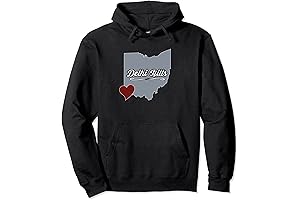 Delhi Hills - Ohio | OH City State USA - Cute Souvenir - Pullover Hoodie