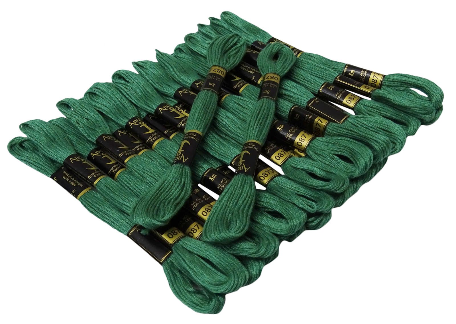 ANCHOR 25 x Gestrand Katoen Kruissteek Hand Borduurgaren Floss Strenen-Baby Roze