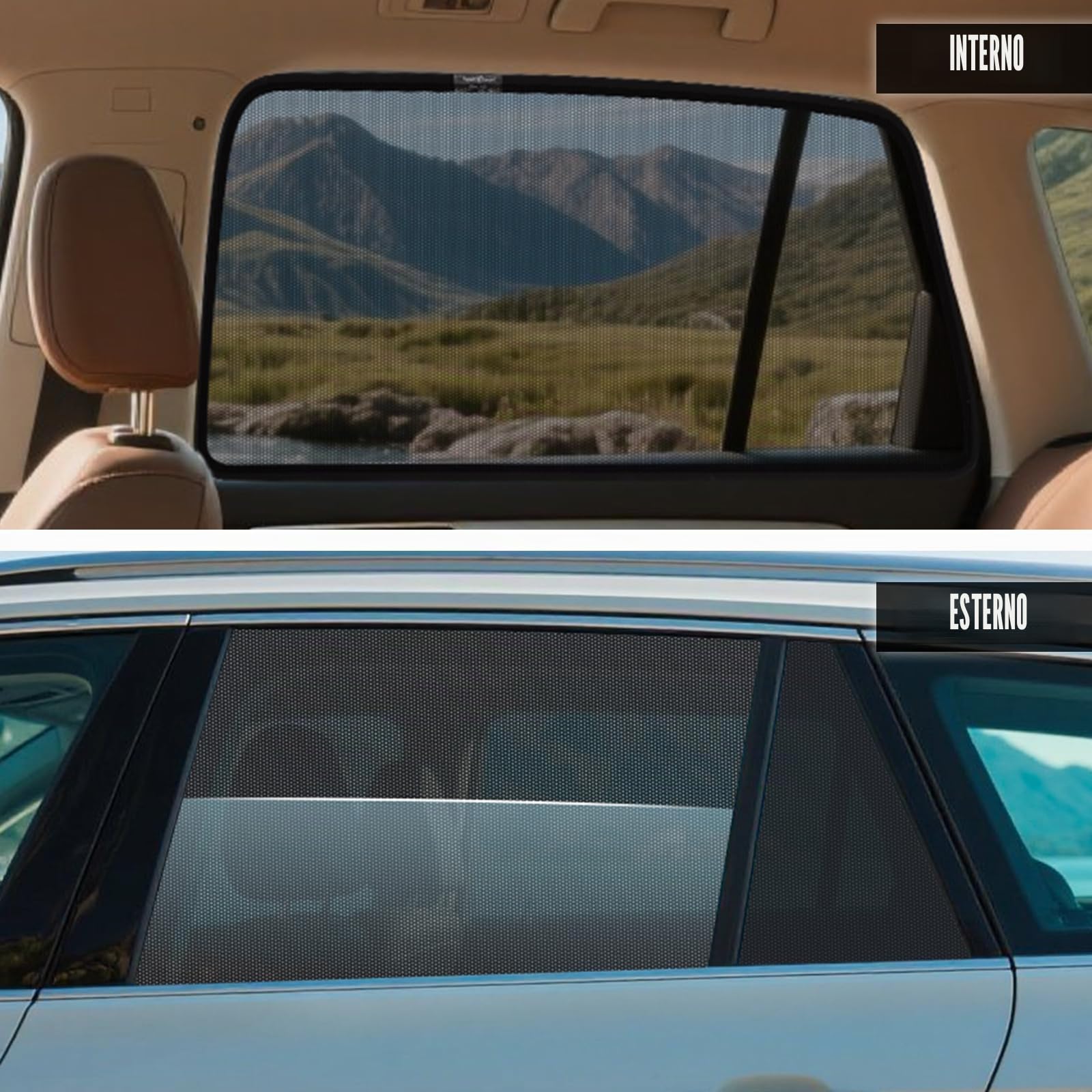 ZATOOTO Parasole Auto Magnetico per VW Passat B8 variant 2016-2022 Finestrini Laterali, Tenda Parasole Pieghevole, Oscurante Privacy, Zanzariera Auto, Protezione Solare, 2 Pezzi