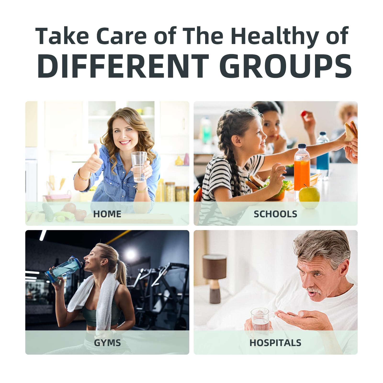 51300C Replacement for Elkay Replacement 55898C 51300C Filters Replacement Bottle Stations Compatible with Ezh2o Filter ERF750 55898C EWF3000 — view 7