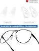 Repuestos de Piezas Nasales para Gafas de Sol Oakley Contrail OO4147/Lizard OX5113 OX5120/Limit Switch OX5119 OX5121 3