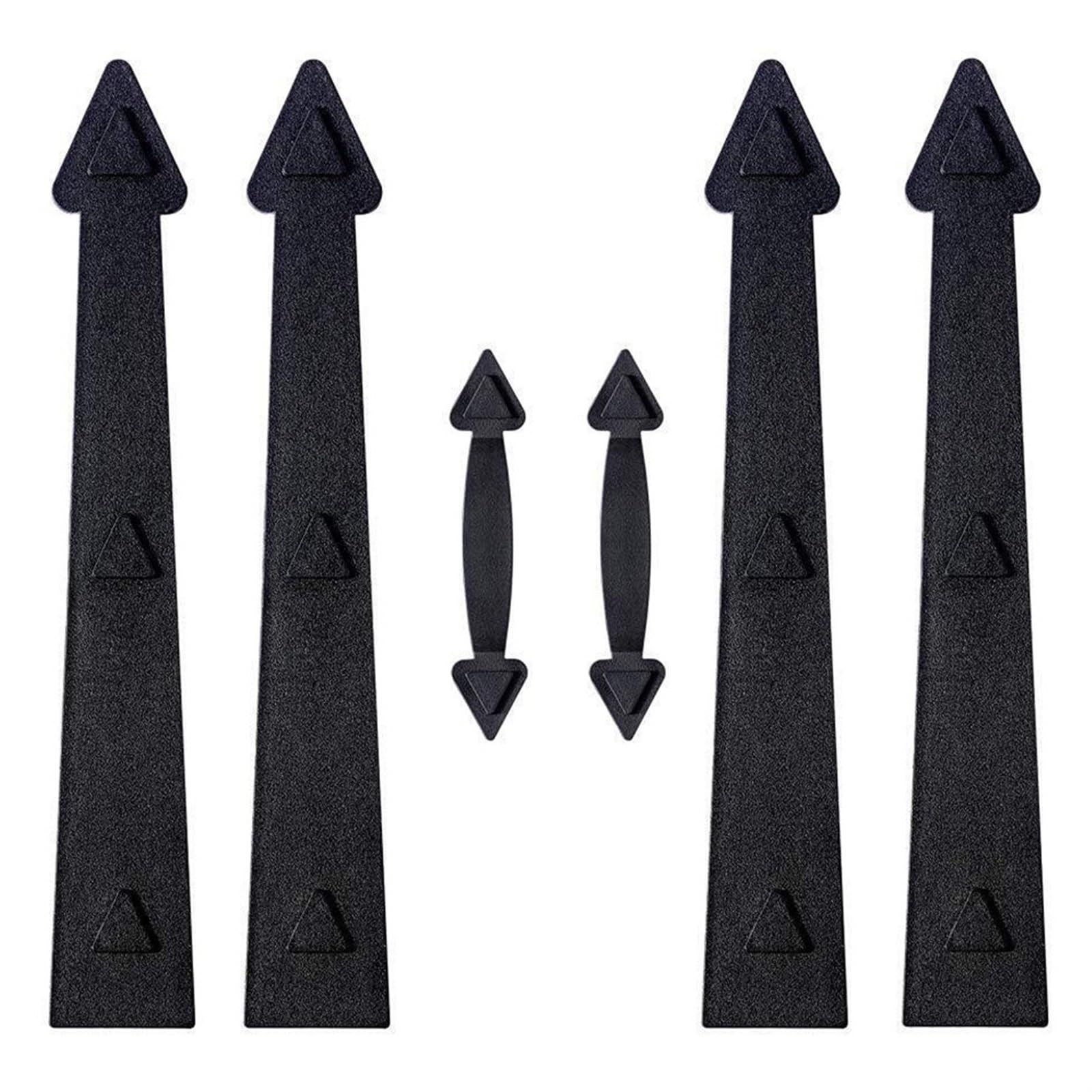 Decorative Garage Door Hardware Kit, Garage Door Handle Hinges for Garage Doors, Barn Doors and More