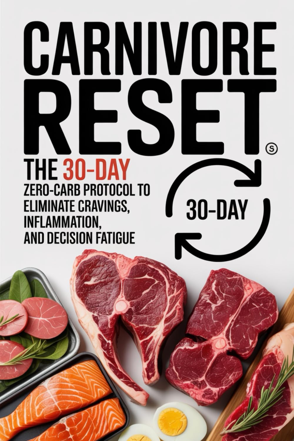 Carnivore Reset: The 30-Day Zero-Carb Protocol to Eliminate Cravings, Inflammation, and Decision Fatigue