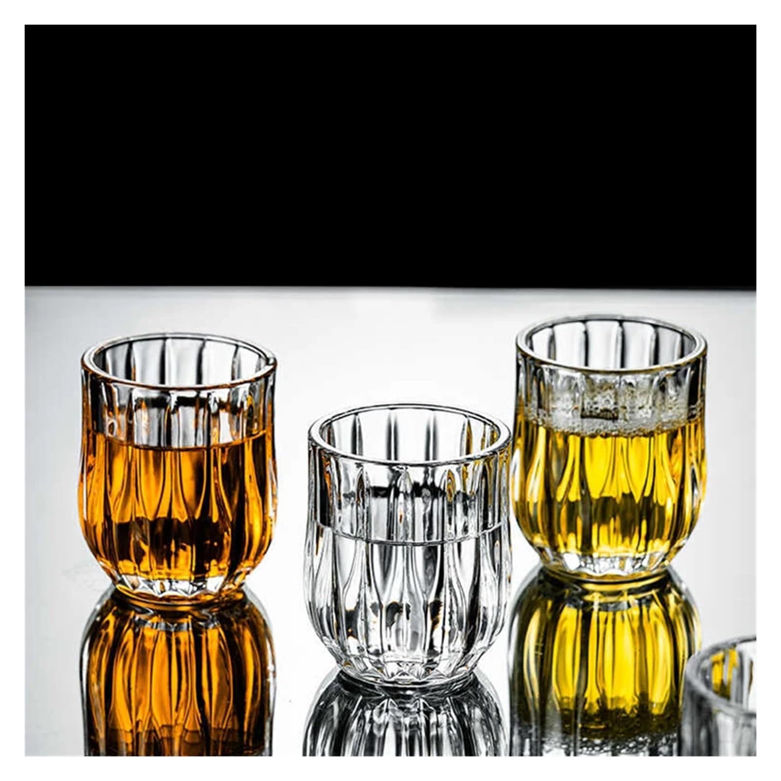 Kristallgläser 80 ml/85 ml Kleines Weinglas, klassisches Whiskyglas, transparentes Cocktailglas, Haushaltsweinbecher, Trinkgläser(80ml)