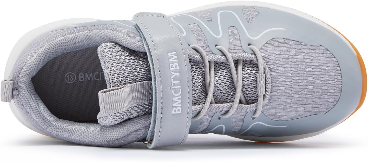 BMCiTYBM Boys Girls Sneakers Kids Running Walking Tennis Shoes Lightweight Breathable Sport Athletic(Little Kids/Big Kids)
