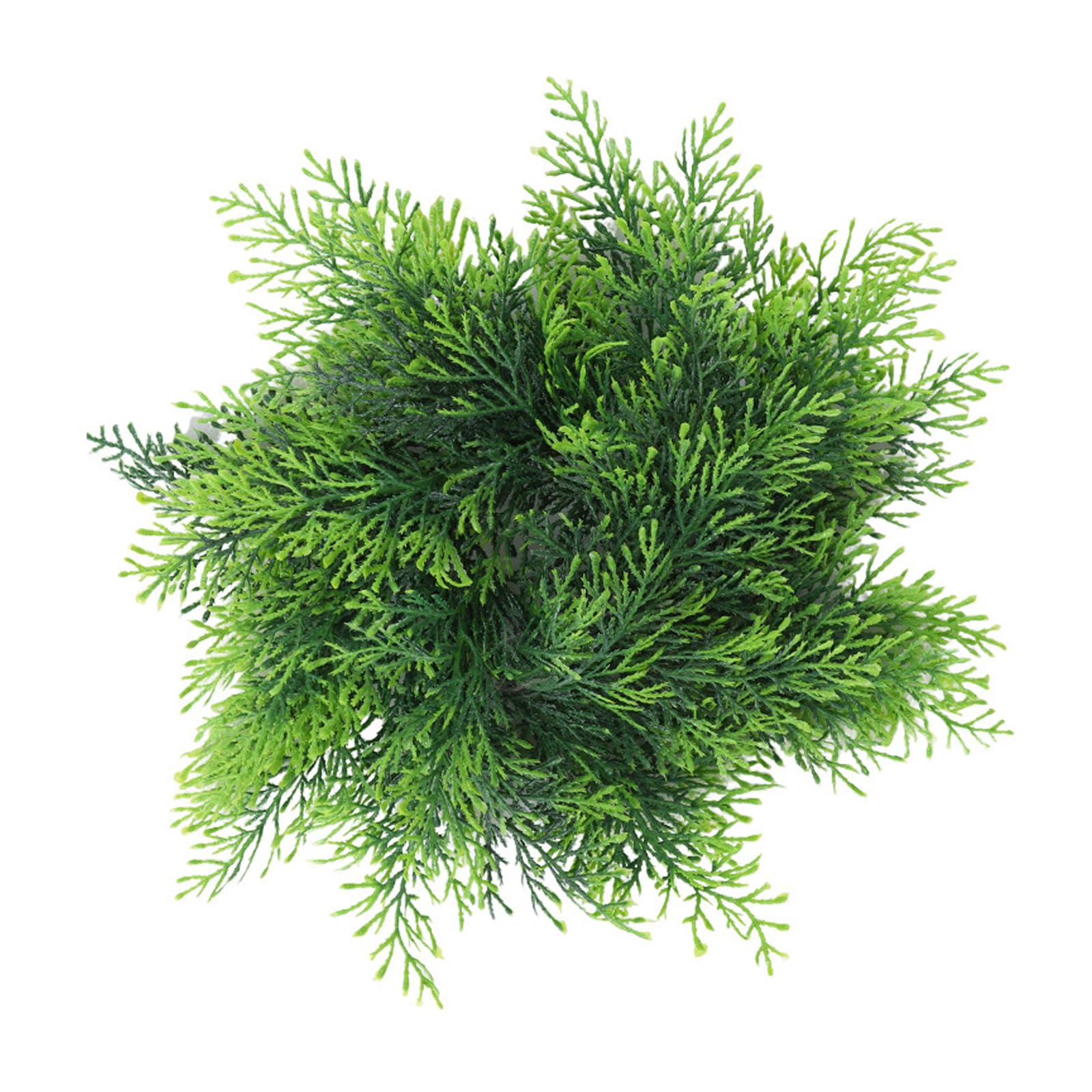 Lerpwige Norfolk Pine Needle Garland With Holder Wreath Artificial Snow Centerpiece For Weddings Norfolk Pine Garland