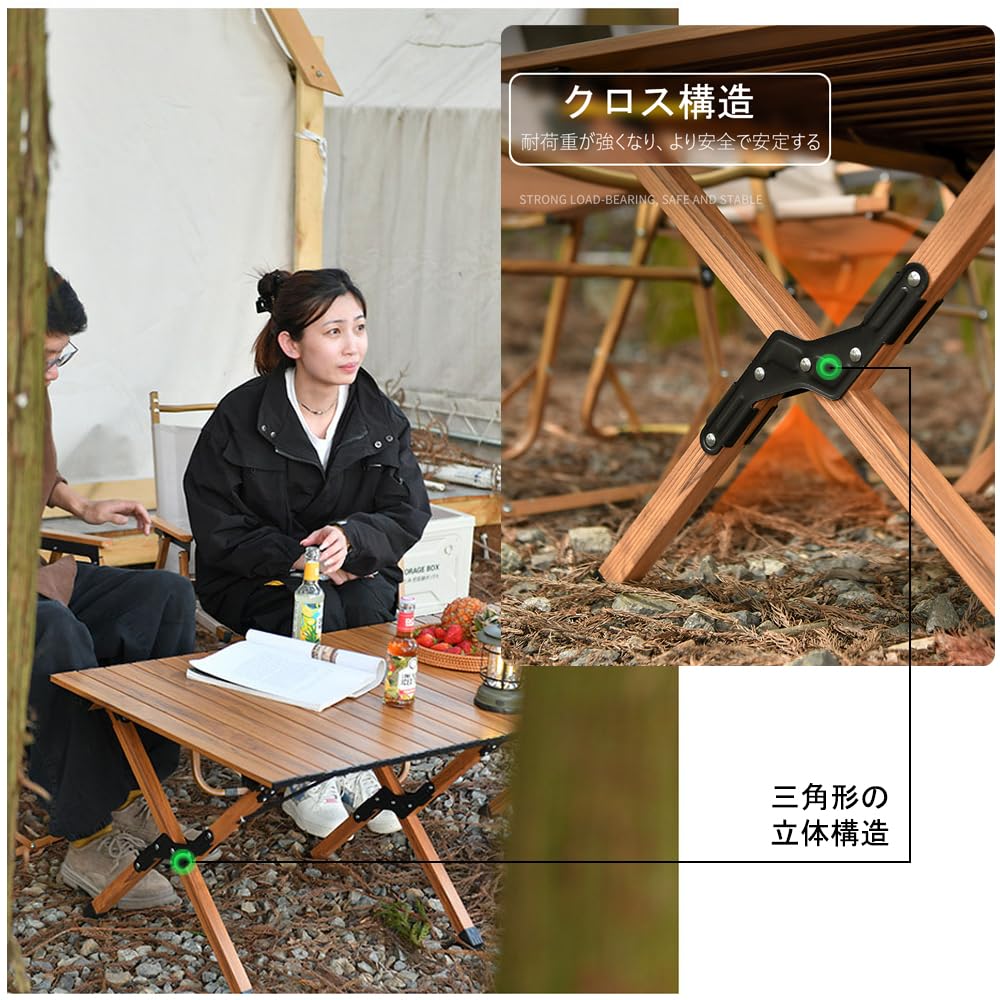 Amazon.co.jp: 折りたたみキャンプテーブル ロールアップ