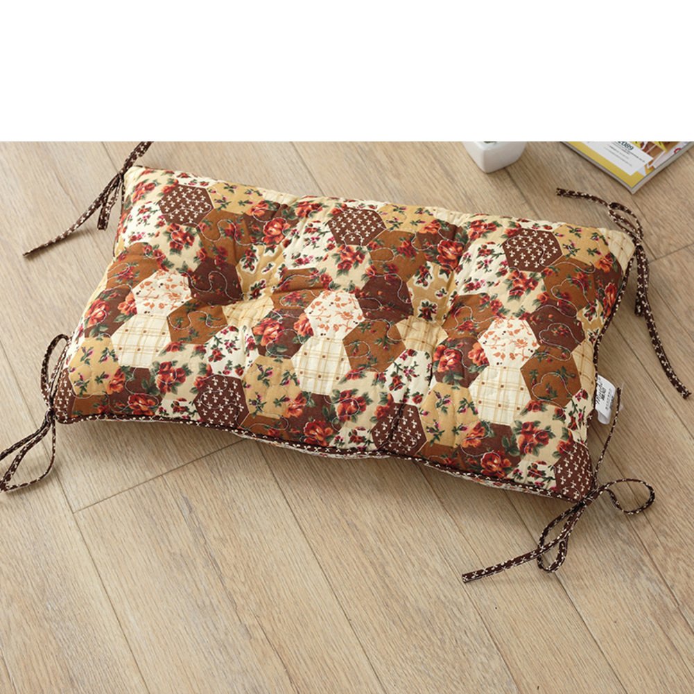 Stool chair pad Seat cushion Non-slip rectangular cushion Back cushion Stool pad-L 28x45cm(11x18inch)