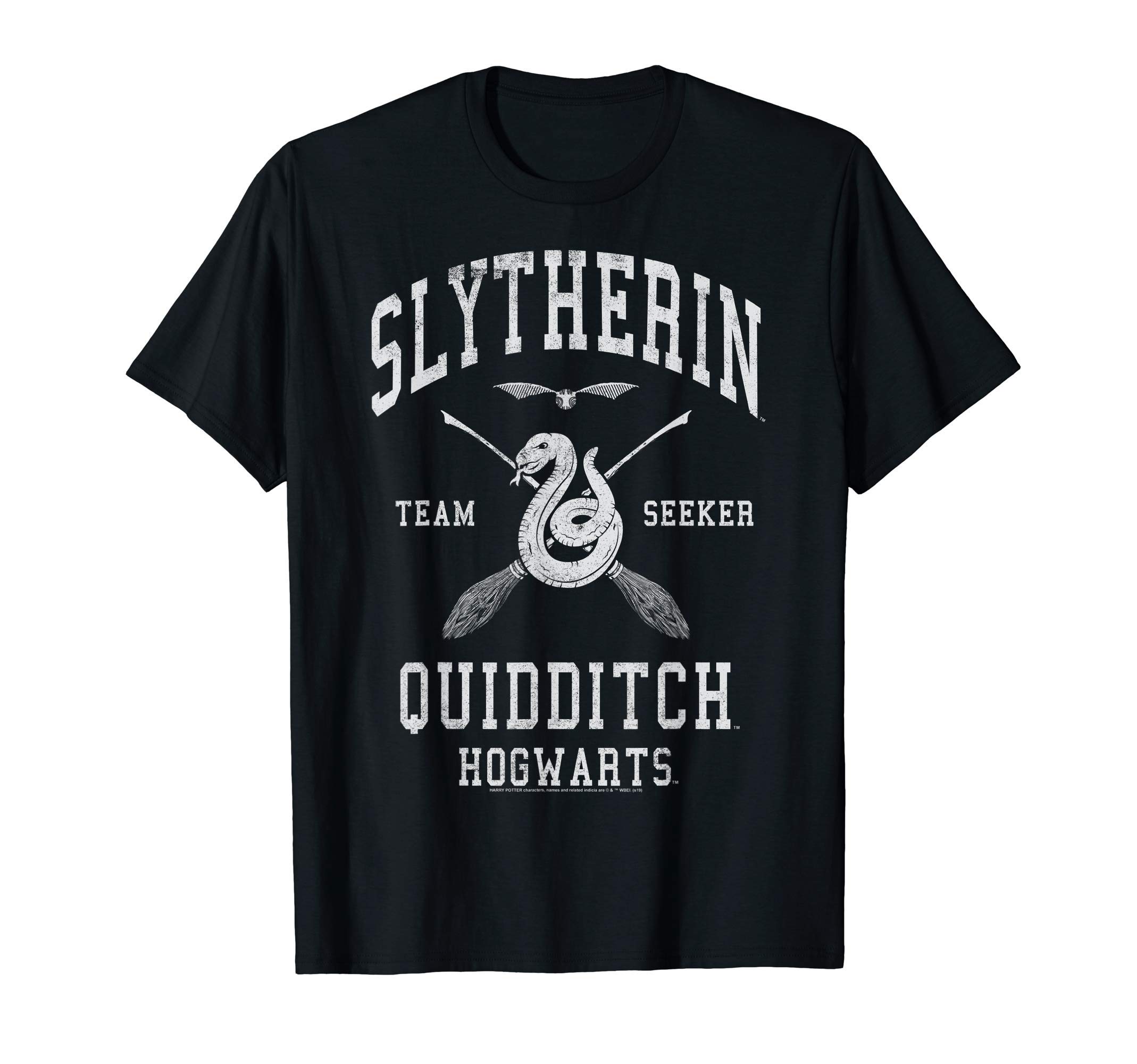 Harry PotterSlytherin Team Seeker Text T-ShirtOEKO-TEX STANDARD 100