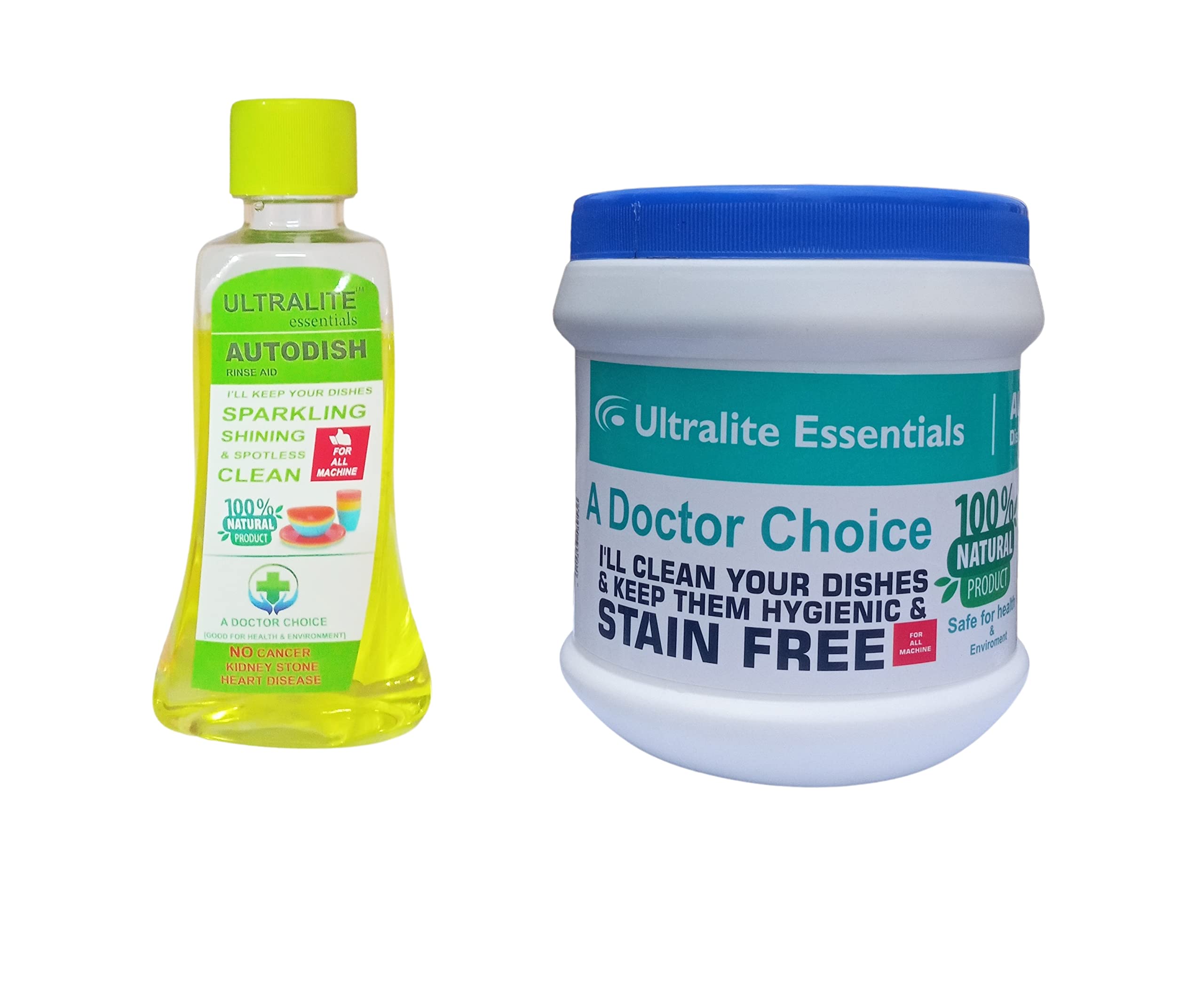 Ultralite essentials No.1 Dishwasher Detergent (100% Natural, safe for health and nature)1 kg + NATURAL RINSE AID 200ML (B0B76T91ND) Amazon Price History, Amazon Price Tracker