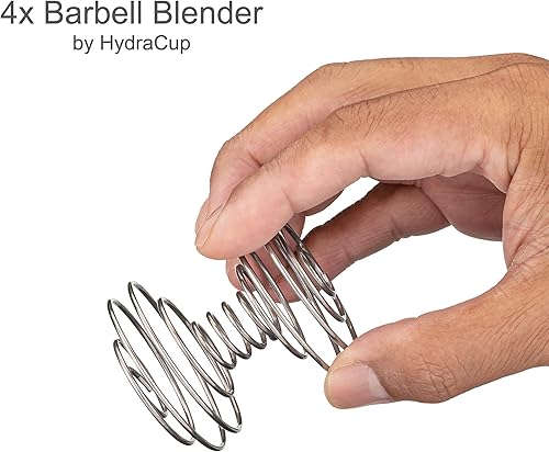 Miniatura 8 de Hydra Cup Paquete de 4 botellas de agua deportivas de 32 onzas, botella de agua deportiva de flujo rápido con batidor de bola, botella de agua para