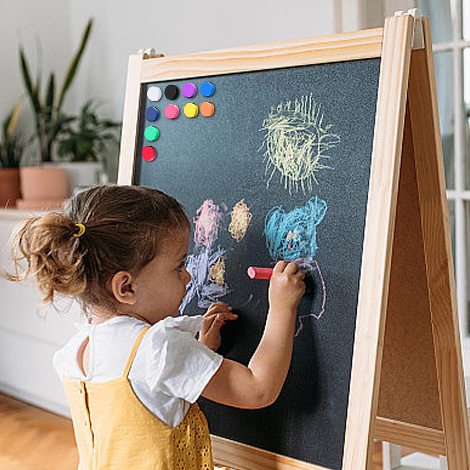 38 stuks magneten voor magneetbord, koelkastmagneten, kleurrijke koelkastmagneten sterk, kleine whiteboardmagneten ronde en paddenstoelvormige voor koelkast, prikbord, foto, schoolmagneten 38 stuks magneten voor magneetbord, koelkastmagneten, kleurrijke koelkastmagneten sterk, kleine whiteboardmagneten ronde en paddenstoelvormige voor koelkast, prikbord, foto, schoolmagneten