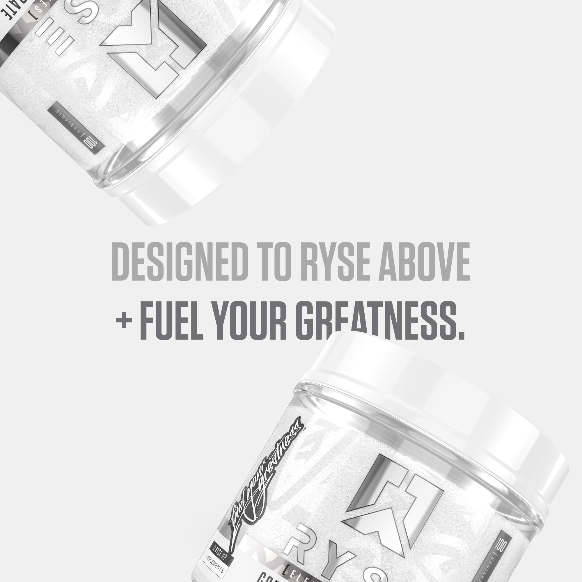 Ryse Creatine Monohydrate Powder - Unflavored - Supports Men & Women Lean Muscle Growth, Strength, Power, and Endurance - Helps Reduce Fatigue and Improve Workout Recovery - 100 Servings — Amazon image 5